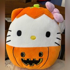 Squishmallow Hello Kitty 8" Plush NWT Halloween‎ Fall Stuffed Animal
